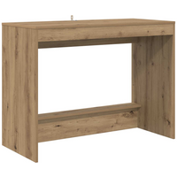 vidaXL Bed Desk Artisan Oak 100 x 45 x 75 cm Engineered Wood