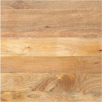 vidaXL Table Top 80x80x2.5 cm Square Solid Wood Mango