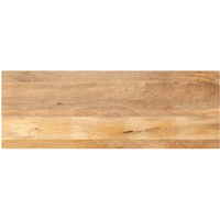 vidaXL Table Top 140x50x2.5 cm Rectangular Solid Wood Mango