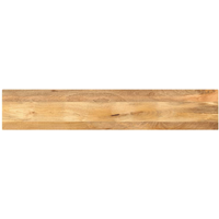 vidaXL Table Top 160x30x3.8 cm Rectangular Solid Wood Mango