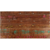vidaXL Table Top 120x70x2.5 cm Rectangular Solid Wood Reclaimed
