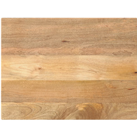 vidaXL Table Top 90x60x3.8 cm Rectangular Solid Wood Mango