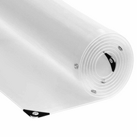 vidaXL Plant Cover with Eyelets 1x5 m PVC