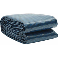 vidaXL Floating PE Solar Pool Film 800x500 cm Black and Blue