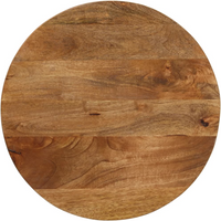 vidaXL Table Top Ø 60x3.8 cm Round Solid Wood Mango