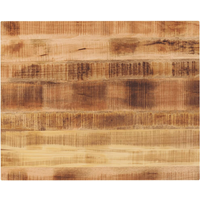 vidaXL Table Top 100x80x2.5 cm Rectangular Solid Wood Rough Mango