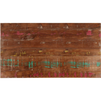 vidaXL Table Top 110x50x2.5 cm Rectangular Solid Wood Reclaimed
