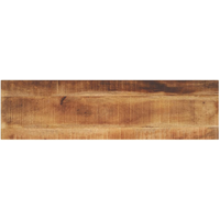 vidaXL Table Top 100x20x3.8 cm Rectangular Solid Wood Rough Mango