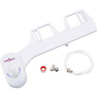 vidaXL Bidet Toilet Seat Attachment Single Nozzle
