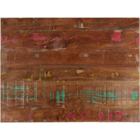 vidaXL Table Top 80x70x1.5 cm Rectangular Solid Wood Reclaimed