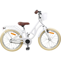 vidaXL Kids Bike 20'' 6-11 White