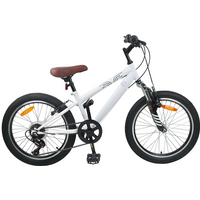vidaXL Kids Mountain Bike 20'' 6-Speed for 5-8 Years Old White