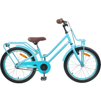 vidaXL Kids Bike 22'' for 7-12 Years Old Light Blue