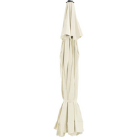 vidaXL Replacement Fabric for Outdoor Parasol Sand 515 cm