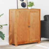 vidaXL Cabinet with Storage with Door Brown Engineered wood