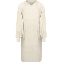 vidaXL Blanket Hoodie KINN Cream XL Cotton