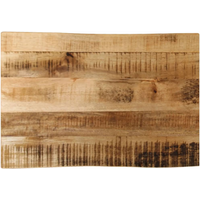vidaXL Table Top Live Edge 50x40x3.8 cm Solid Wood Rough Mango