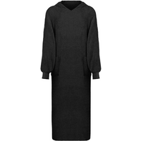 vidaXL Blanket Hoodie KINN Black XXL Cotton