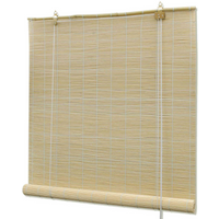 vidaXL Natural Bamboo Roller Blinds 80 x 160 cm