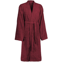 vidaXL Bathrobe KINN Red XL Cotton