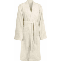 vidaXL Bathrobe KINN Cream L Cotton