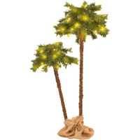 vidaXL Christmas Tree with LEDs 90 cm&150 cm