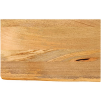 vidaXL Table Top Live Edge 40x20x2.5 cm Solid Wood Mango