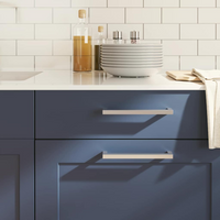 vidaXL Cabinet Handles 5 pcs Silver 192 mm Stainless Steel