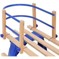 vidaXL Backrest for Sledge Blue Plywood