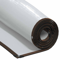 vidaXL Plant Cover with Eyelets 1x4 m Polyethylene