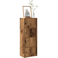 vidaXL Bookcase Old Wood 40x24x102 cm Engineered Wood