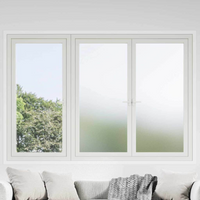 vidaXL Self-adhesive Window Film Frosted White 45 x 500 cm PVC