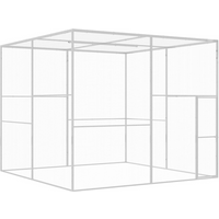 vidaXL Cat Cage 3x3x2.5 m Galvanised Steel