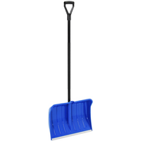 vidaXL Snow Shovel Blue 147 cm Metal