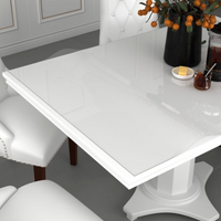 vidaXL Table Protector Transparent 180x90 cm 1.6 mm PVC