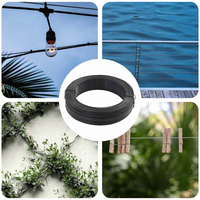 vidaXL Fence Binding Wire 250 m 1.4/2 mm Steel Anthracite