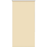 vidaXL Roller Blind Blackout Beige 85x175 cm Fabric Width 80.7 cm Polyester
