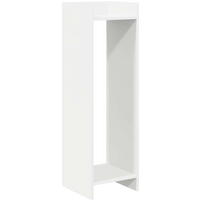 vidaXL Plant Stand White 30 x 30 x 100 cm Engineered Wood