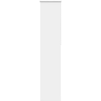 vidaXL Roller Blind Blackout White 50x230 cm Fabric Width 45.7 cm Polyester