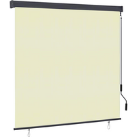 vidaXL Outdoor Roller Blind 170x250 cm Cream