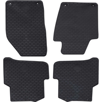 vidaXL Car Mat 4 pcs Black suitable for FABIA III 2014-2022 Rubber