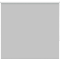 vidaXL Roller Blind Blackout Light Grey 150x130 cm Fabric Width 146.6 cm Polyester