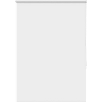vidaXL Roller Blind Blackout White 100x175 cm Fabric Width 95.7 cm Polyester