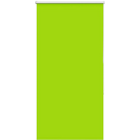 vidaXL Roller Blind Blackout Leaves Green 85x175 cm Fabric Width 80.7 cm Polyester