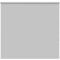 vidaXL Roller Blind Blackout Light Grey 155x130 cm Fabric Width 151.6 cm Polyester