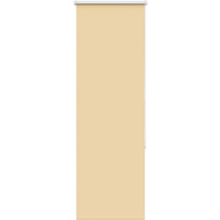 vidaXL Roller Blind Blackout Beige 55x150 cm Fabric Width 50.7 cm Polyester
