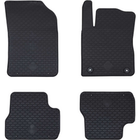 vidaXL Car Mat 4 pcs Black suitable for C3 2017-2024 Rubber
