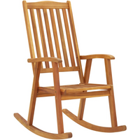 vidaXL Rocking Chair Solid Acacia Wood