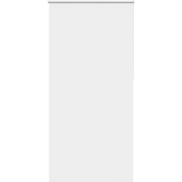 vidaXL Roller Blind Blackout White 90x230 cm Fabric Width 85.7 cm Polyester