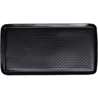 vidaXL Trunk Mat Black suitable for Fiat 500 2018- Rubber